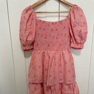 LoveShackFancy Floral Dress